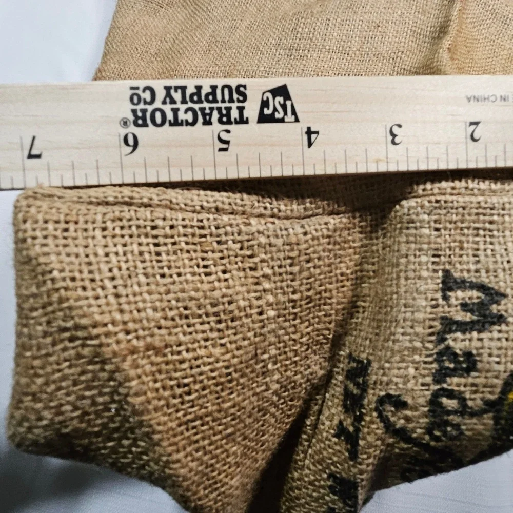 N/A vintage burlap